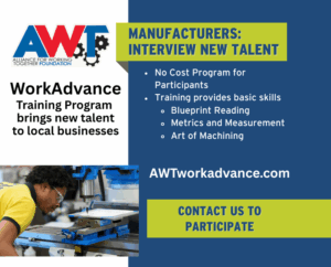 Manufacturers can interview Workadvance participants Contact us for details