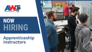 AWT Now Hiring Apprenticeship Instructors